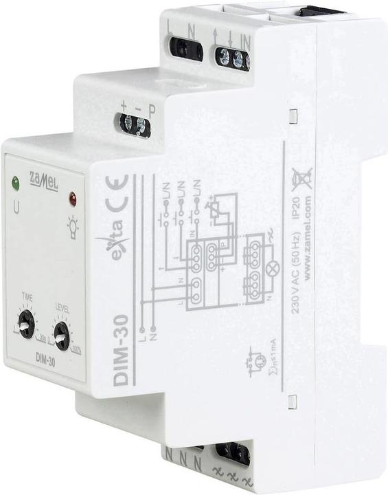 Produktbild Zamel Hutschienen Dimmer Geeignet fü