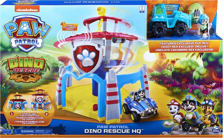 Paw Patrol Paw Dino HQ mit Rex