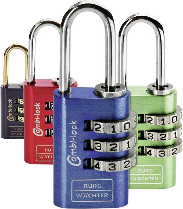 Actual product image Burg Wächter Padlock set of 2 Duo 88