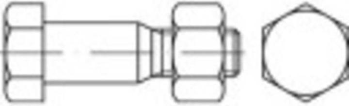 Actual product image Toolcraft Hexagon fit bolts M24 60 (25 Screws per piece)