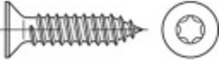 Toolcraft Senkblechschrauben 2.9 mm 6.5 (1000 Schrauben pro Stück)