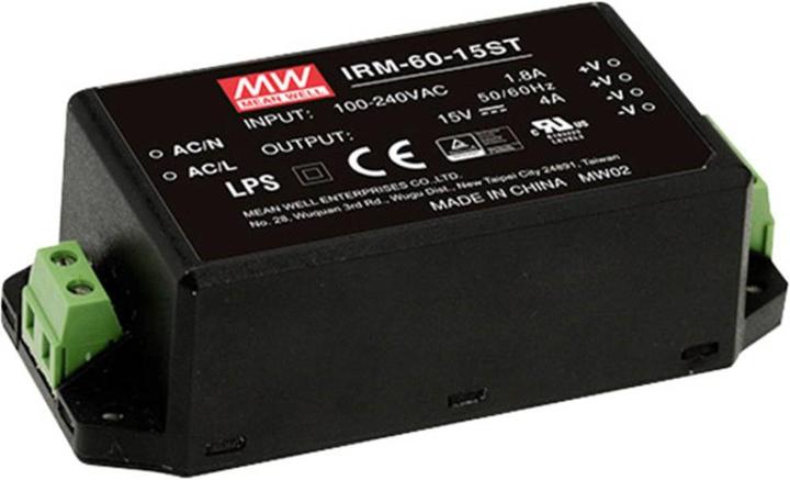 Actual product image MeanWell AC/DC print power supply