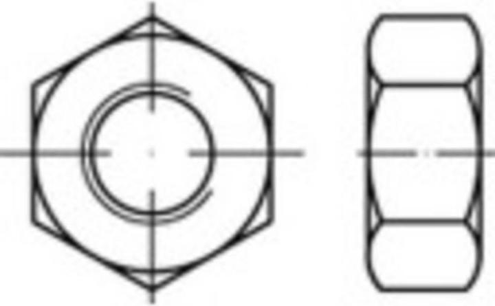Actual product image Toolcraft HV hexagon nuts M22 DIN 14 (M22)