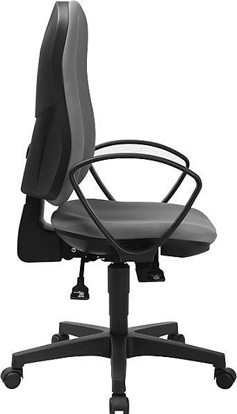 Actual product image Topstar SUPPORT SY ergonomic swivel chair, with arm rests, synchronous mechanism, light