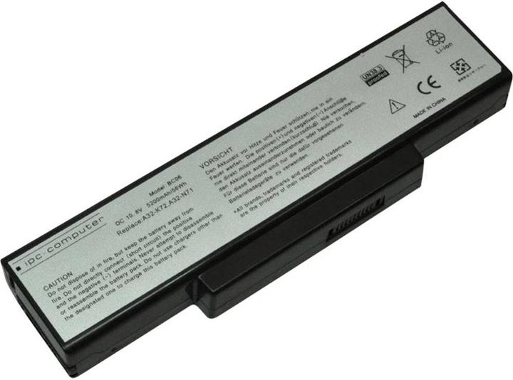 Actual product image IPC Notebook battery computer replaced (6 Cells, 5200 mAh)