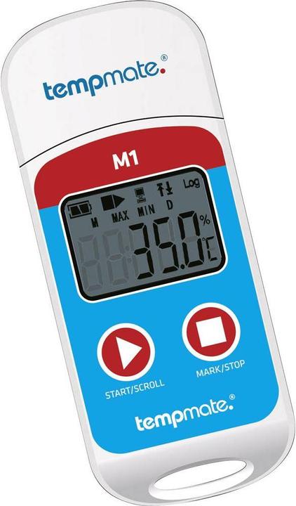 Actual product image tempmate Temperature data logger M1 Measuring (Thermometers)