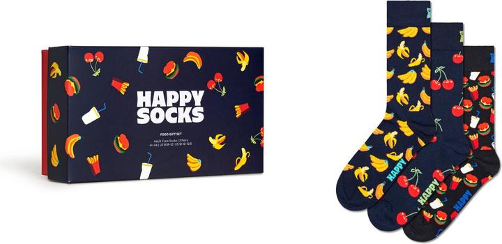 Image du produit Happy Socks Food Gift Set (Lot de 3, 36 - 40)