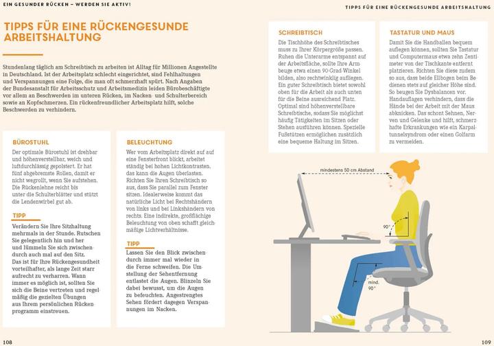 Produktbild Apotheken Umschau: Der stressfreie Rücken (Deutsch, Wort & Bild Verlag, 2021)