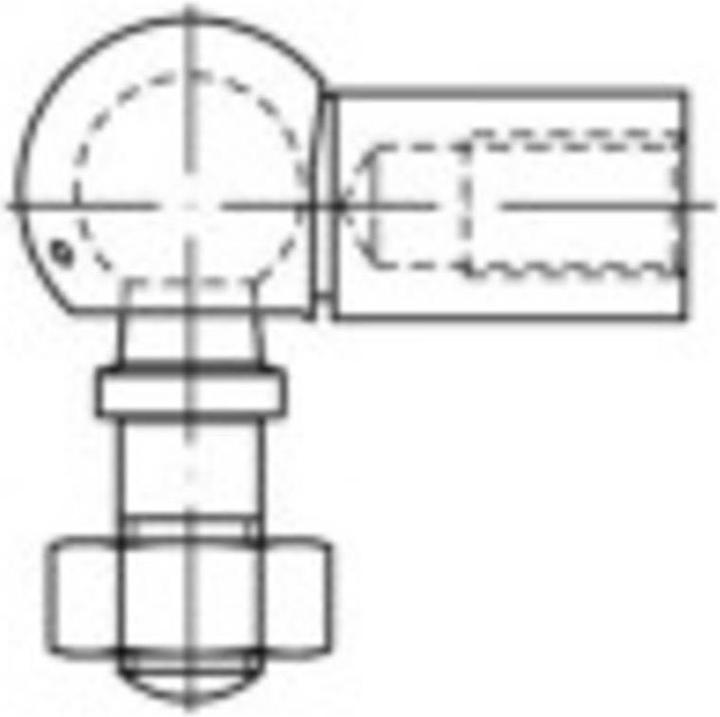 Image du produit Toolcraft Articulations angulaires DIN 71802 Acier (25 pcs)