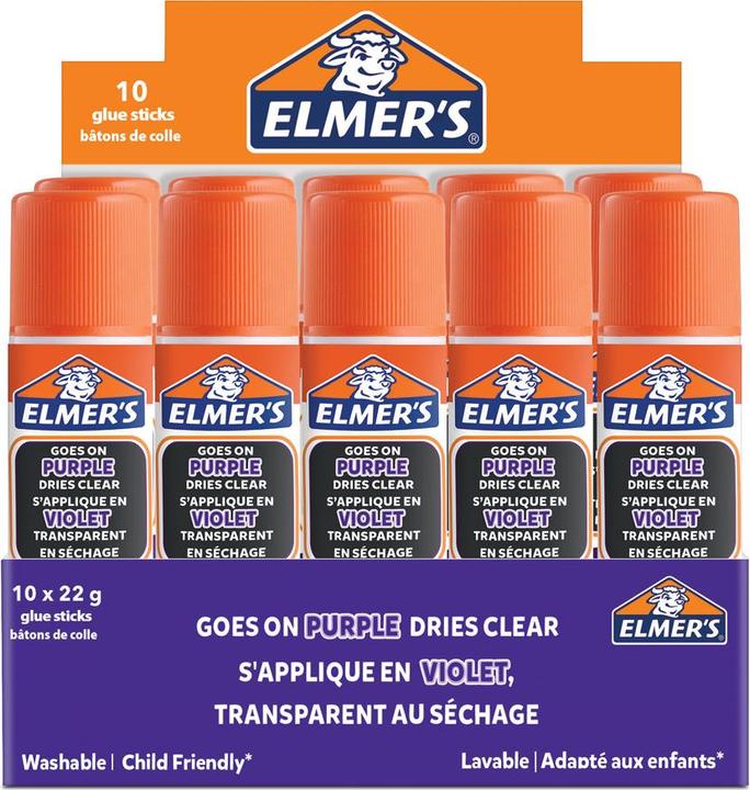 Actual product image Elmer's Disappearing Purple