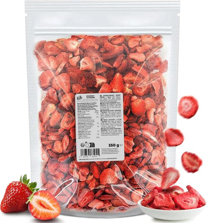 KoRo Gefriergetrocknete Erdbeerscheiben (350 g)
