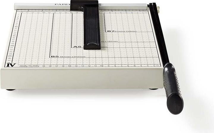 Immagine prodotto Nedis KÖNIG - Taglierina per carta - Formato A4 - Con blocco di sicurezza - Adatto per A4 e (8 lamelle, A4)