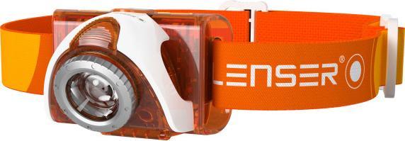 Immagine prodotto Ledlenser SEO3 Arancione con 3x batterie AAA (100lm / 100m / MIN 10h - MAX 40h - IPX6) (100 lm)