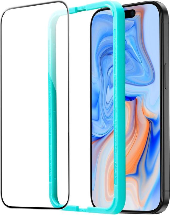 Immagine prodotto ESR Protezione del display in vetro temperato (1 Pezzo/i, Apple iPhone 15)