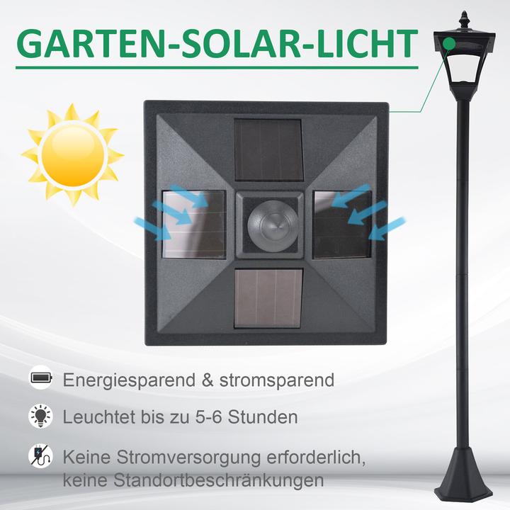 Actual product image Outsunny Garden lantern (10 lm, IP44)
