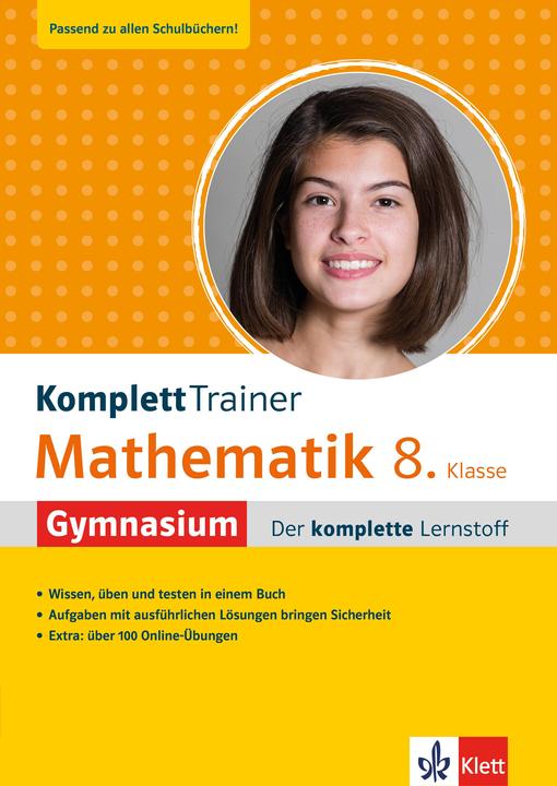 Produktbild KomplettTrainer Gymnasium Mathematik 8. Klasse (Deutsch, 2021)