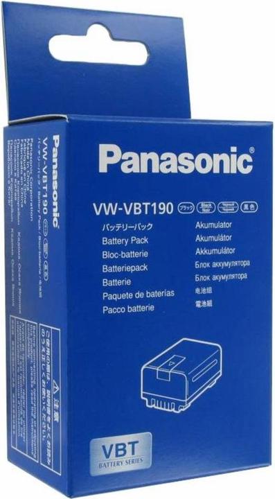 Image du produit Panasonic Vw-Vbt190e-K (Batterie)