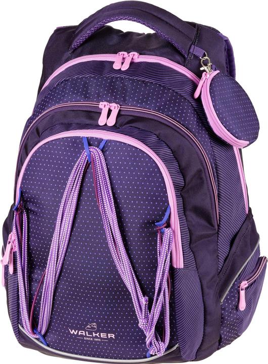 Image du produit Walker Sac à dos scolaire Fame Twist 32 l, 9 ans et + Violet (32 l)
