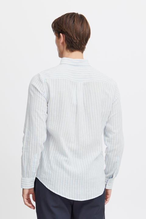 Actual product image Casual Friday CFAnton LS BD striped linen mix shirt 20504974 (3XL)
