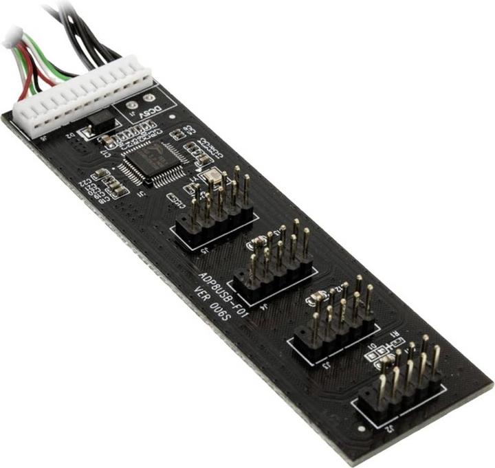 Actual product image Kolink USB 2.0 hub card