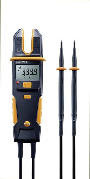 Batteries, Measuring tips, Testo 755-2 Current-voltage tester