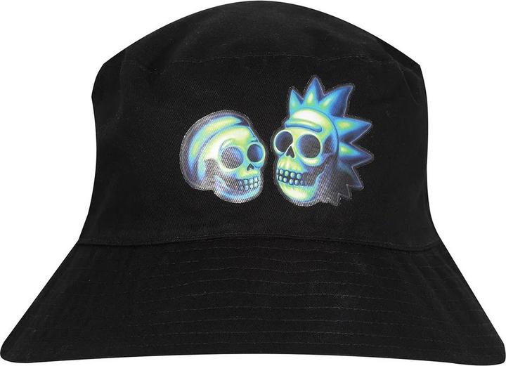 Actual product image Rick And Morty Skull Reversible Bucket Hat (One size)