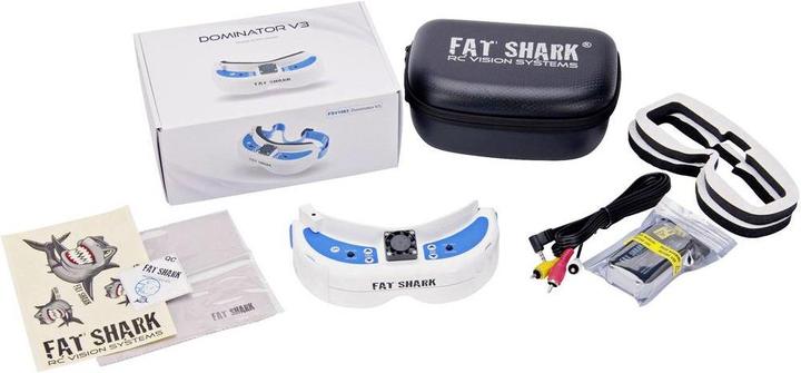 Actual product image Fat Shark FPV goggles DOMINATOR V3 800 x
