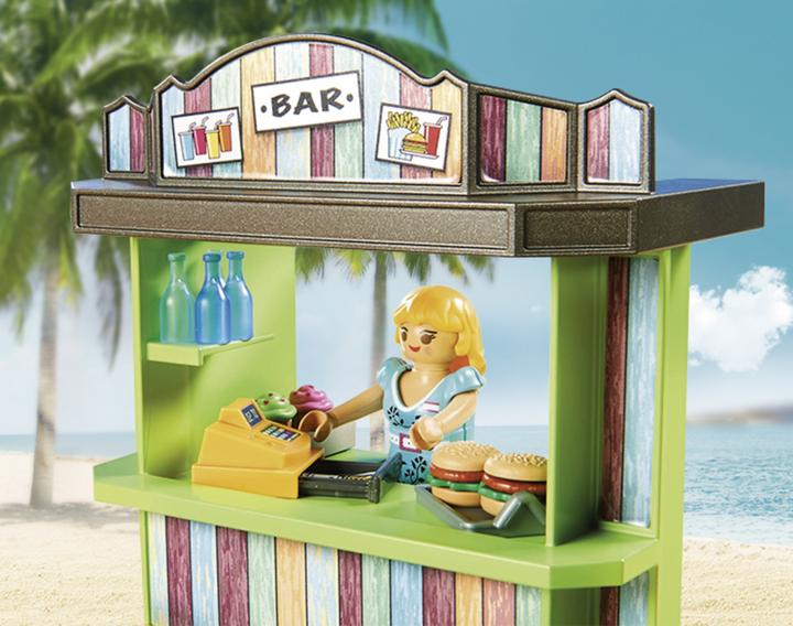 Actual product image Playmobil Beach kiosk (70437, Playmobil Family Fun)