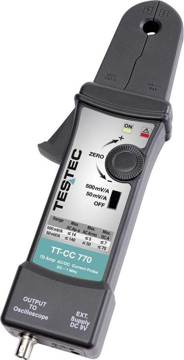 Testec TT-CC 770 current clamp adapter (CAT II 600V, CAT III 300V)