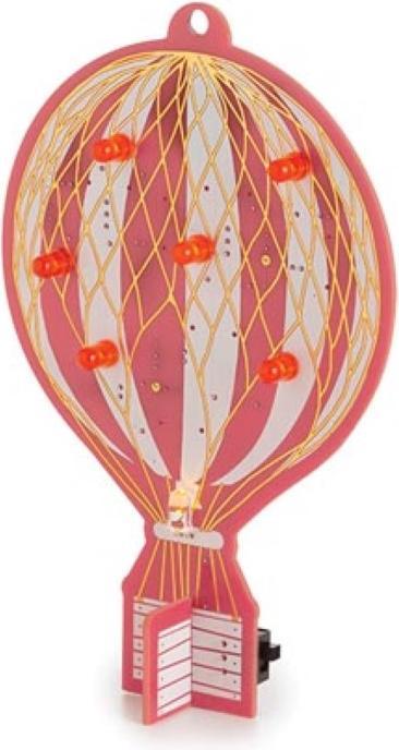 Image du produit Whadda Ballon à air chaud rétro - kit d'apprentissage de soudure (Kit électronique)