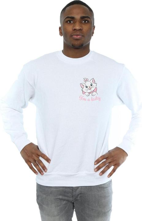 Immagine prodotto Disney Aristocats Marie I'm A Lady Breast Print Felpa Uomo (L)