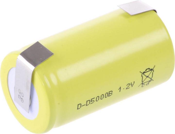 Mexcel Batteria speciale ricaricabile Mono (D) U-solder (1.20 V, 5000 mAh)