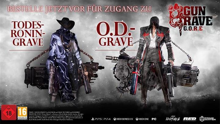 Produktbild Gungrave: G.O.R.E. Day One Edition (PS4, DE)