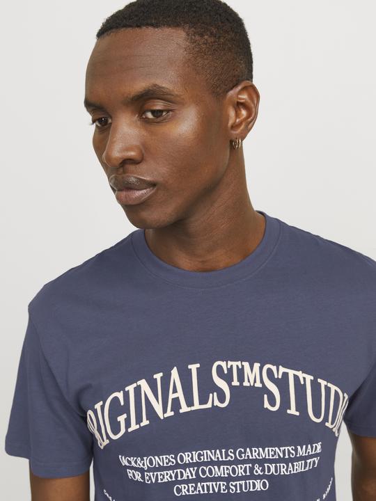 Actual product image Jack & Jones Printed round neck T-shirt T-shirt (XS)