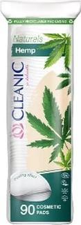 Cleanic Naturals Hanfkosmetikflocken, 90 Stück