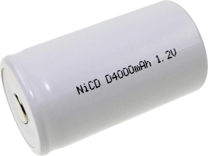Mexcel Batteria speciale ricaricabile Mono (D) ad alta temperatura. (1.20 V, 4000 mAh)