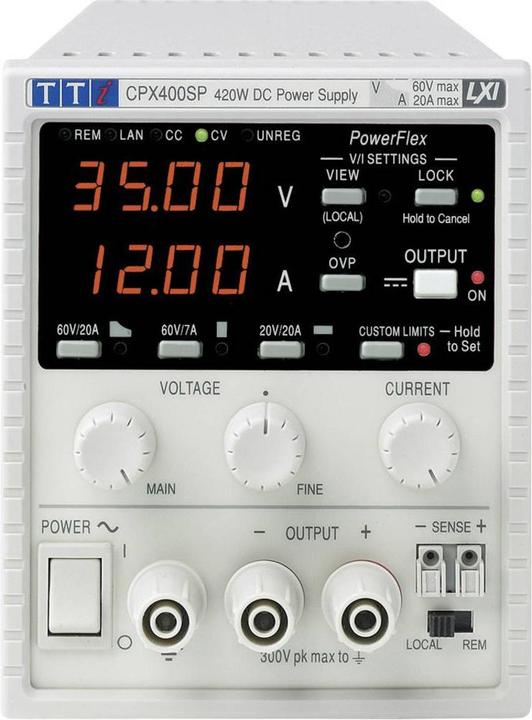 Actual product image Aim TTi Laboratory power supply unit, adjustable CPX400SP 0 -