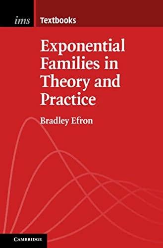 Actual product image Exponential Families in Theory and Practice (English, Bradley Efron, 2022)