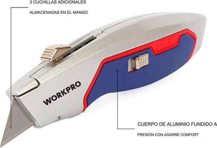 Produktbild Workpro WP213011 Cuttermesser 1 St. (Cutter)