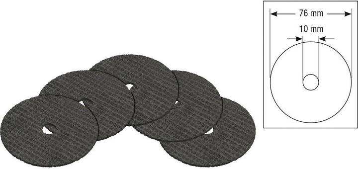 HAZET Cut-Off Wheel Set 9033-010/5