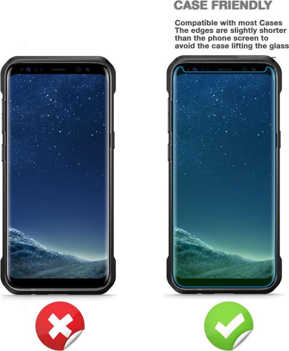 Immagine prodotto Nalia vetro di protezione (1 Pezzo/i, Samsung Galaxy S8+)