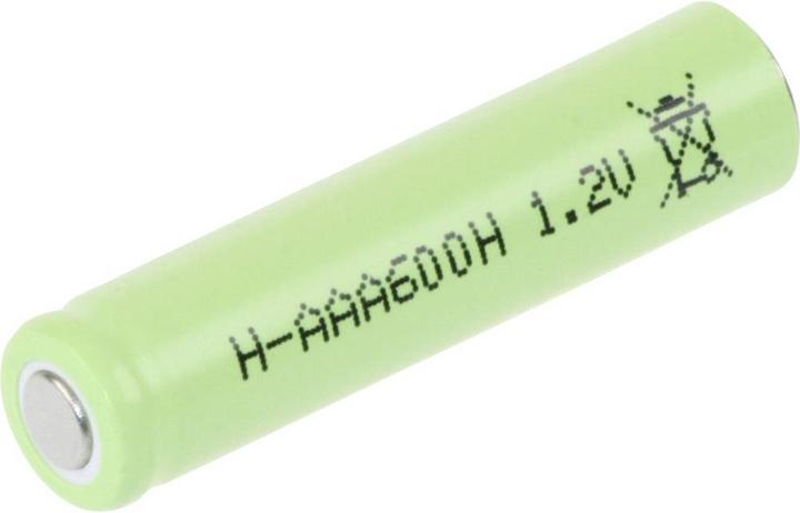 Mexcel Micro (AAA) batteria ricaricabile NiMH H-AAA600 (1 pz., AAA, 600 mAh)
