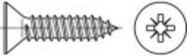 Produktbild Toolcraft Senkblechschrauben 4.2 mm 70 m (250 Schrauben pro Stück)