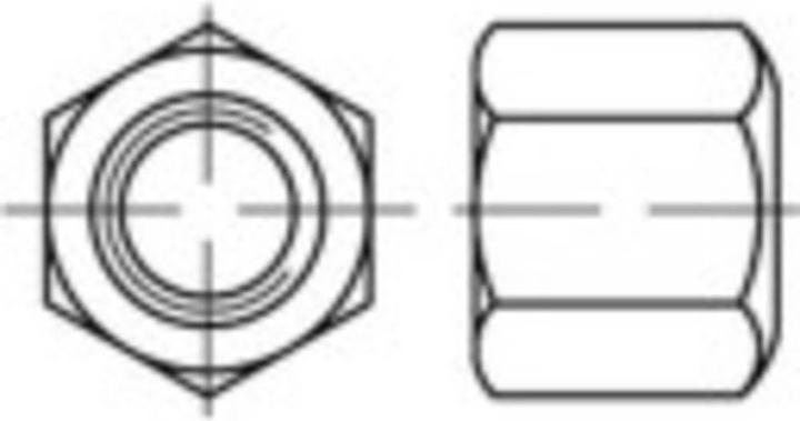 Toolcraft Sechskantmuttern M24 DIN 6330 (M24)