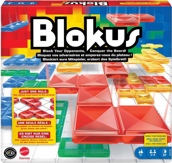 Produktbild Mattel Games Blokus (Französisch, Englisch)