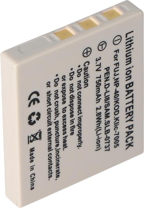 Actual product image Fujifilm Battery FinePix F700, M603 Zoom (Rechargeable battery)