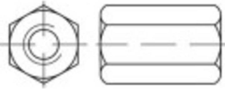 Image du produit Toolcraft Ecrous hexagonaux M24 DIN 6334 (M24)