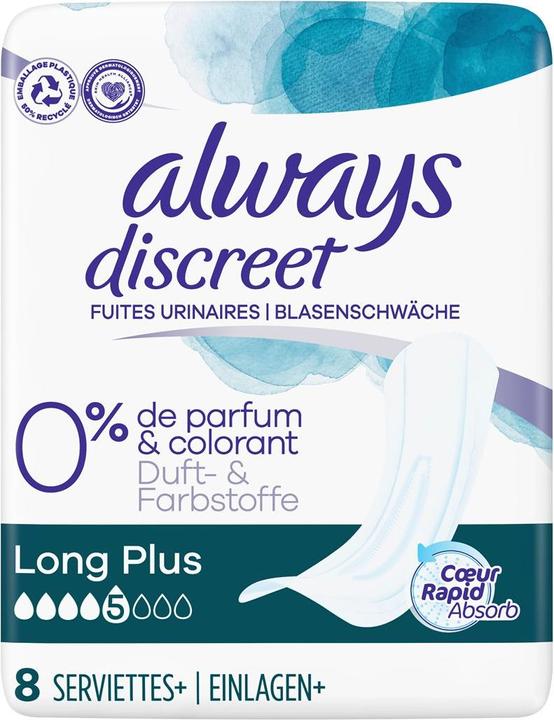 Always Discreet 0% (8 x, Large plus)