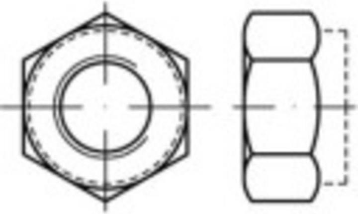 Produktbild Toolcraft Sicherungsmuttern M16 DIN 6925 (M16)