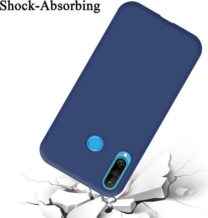 Actual product image Cadorabo TPU Liquid Silicone Case Cover (Huawei P30 Lite)